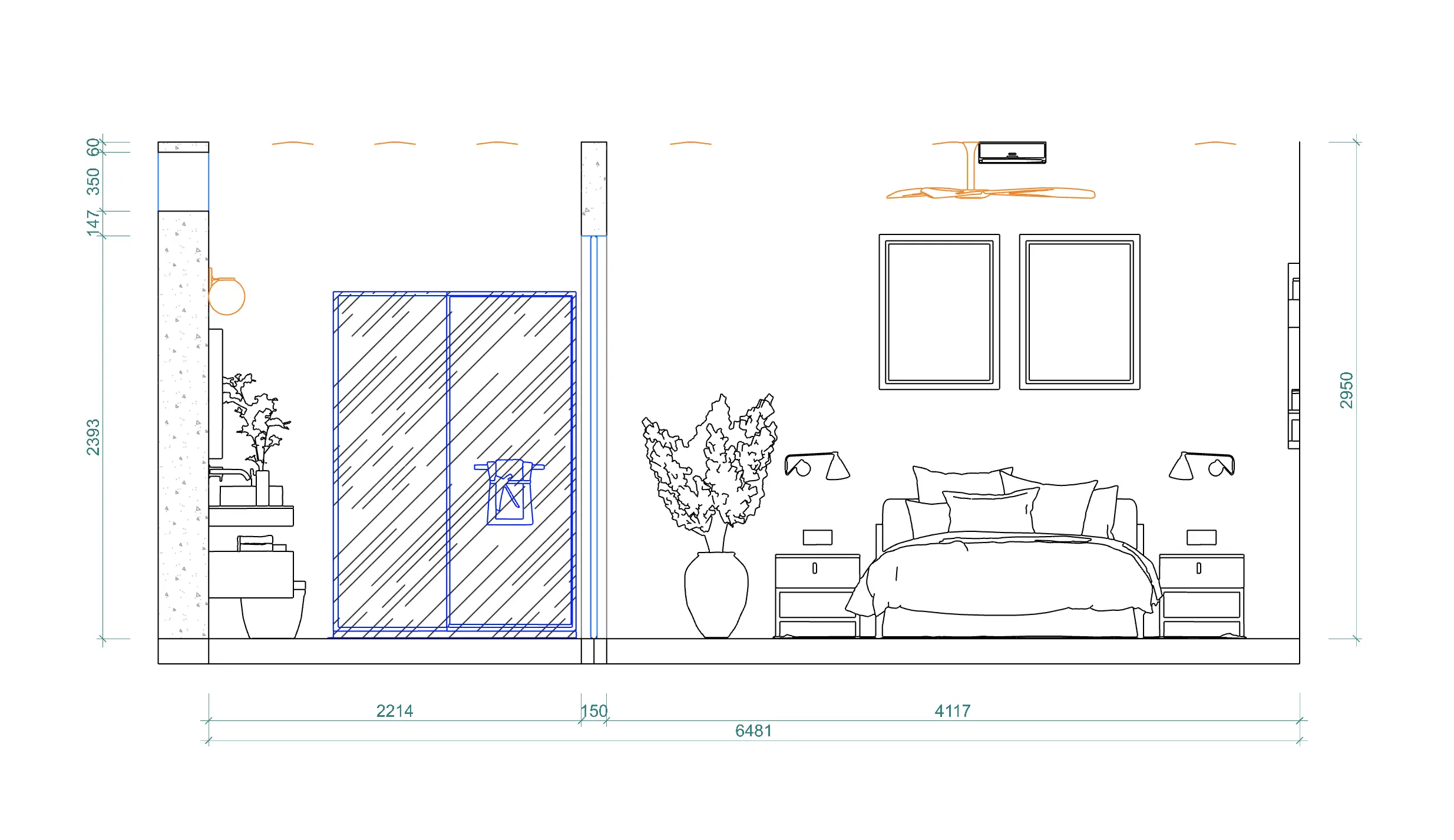The Solstice House Blue Print